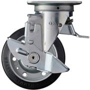413F0S-RB125-BAR01 [ハンマー Sシリーズ方向規制自在SP付ゴム車125mm]