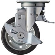 413F0S-WR125-BAR01 [ハンマー Sシリーズ方向規制自在SP付幅広ゴム車125mm]