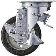 413F0S-WRB100-BAR01 [ハンマー Sシリーズ方向規制自在SP付幅広ゴム車100mm]