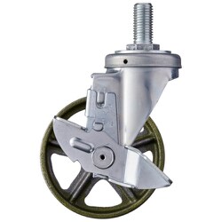 ハンマー Sシリーズねじ込み自在SP付イモノ車125mm 413SA-C125-BAR01