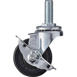 ハンマー Sシリーズねじ込み自在SP付ゴム車65mm 413SA-R65-BAR01