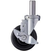 413SK-CHR125-BAR01 [ハンマー SKシリーズ自在SP付ゴムボールB車125mm]