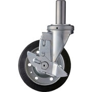 413SK-R150-BAR01 [ハンマー SKシリーズ自在SP付ゴム車150mm]