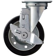 413S-WR150-BAR01 [ハンマー Sシリーズ自在SP付幅広ゴム車150mm]