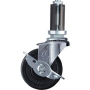 4153EU-R65-BAR01 [ハンマー EUシリーズ自在SP付ゴム車65mm]