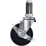 4155EU-R85-BAR01 [ハンマー EUシリーズ自在SP付ゴム車85mm]
