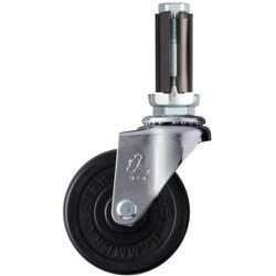 ハンマー EUシリーズ自在ゴム車65mm 4202EU-R65-BAR01