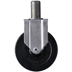 ハンマー EKシリーズ固定ゴム車100mm 420EKR-R100-BAR01