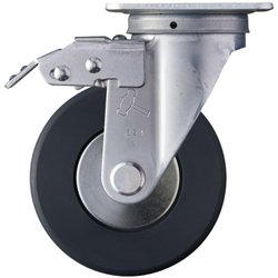 ハンマー Sシリーズ方向規制自在MCナイロンB車125mm 420FAS-MCB125-BAR01