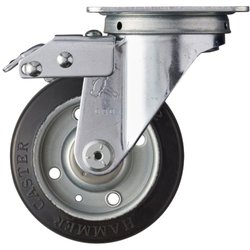 ハンマー Sシリーズ方向規制自在ゴム車100mm 420FAS-R100-BAR01