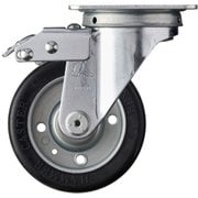 420FAS-WR100-BAR01 [ハンマー Sシリーズ方向規制自在幅広ゴム車100mm]