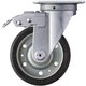 ハンマー Sシリーズ方向規制自在幅広ゴム車125mm 420FAS-WR125-BAR01