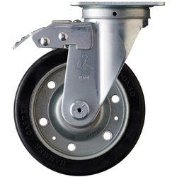 ハンマー Sシリーズ方向規制自在幅広ゴム車150mm 420FAS-WR150-BAR01