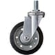 ハンマー Sシリーズねじ込み自在ゴム車150mm 420SA-R150-BAR01