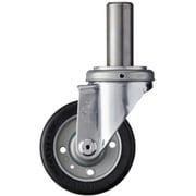 420SK-WR100-BAR01 [ハンマー SKシリーズ自在幅広ゴム車100mm]