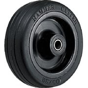 434S0S-RU125-BAR01 [ハンマー ステンレス用125mmゴム車輪]