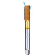 グーリング メートル並目ねじ用タップ レギュラTiNコート M6×1 4446
