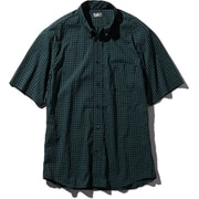 S/S Hidden Valley Shirt NR21967 （NR）ネイビーグリーンギンガム Mサイズ [アウトドア シャツ メンズ]