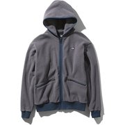 アルマディラフルジップフーディ ARMADILLA FullZip Hoodie NA71931 ミックスグレー(Z) Mサイズ [アウトドア フリース メンズ]