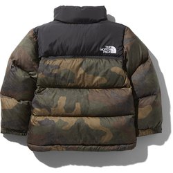 【良品レア】ノースフェイス ノベルティヌプシ ダウンジャケット 130cm カモ THE NORTH FACE ザ・ノース・フェイス ノースフェイス