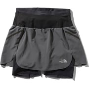 フライウェイトレーシングスカート Flyweight Racing Skirt NBW41978 （AG）アスファルトグレー Sサイズ [ランニングパンツ レディース]