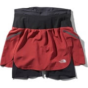 フライウェイトレーシングスカート Flyweight Racing Skirt NBW41978 （CD）カーディナルレッド Mサイズ [ランニングパンツ レディース]
