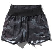 ノベルティフライウェイトレーシングショーツ Novelty Flyweight Racing Shorts NBW41990 （BX）ブラックワックスドカモ Sサイズ [ランニングパンツ レディース]