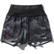 ノベルティフライウェイトレーシングショーツ Novelty Flyweight Racing Shorts NBW41990 （BX）ブラックワックスドカモ XLサイズ [ランニングパンツ レディース]