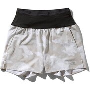 ノベルティフライウェイトレーシングショーツ Novelty Flyweight Racing Shorts NBW41990 （WX）ホワイトワックスドカモ Lサイズ [アウトドア パンツ]