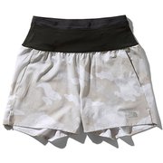 ノベルティフライウェイトレーシングショーツ Novelty Flyweight Racing Shorts NBW41990 （WX)ホワイトワックスドカモ Sサイズ [ランニングパンツ レディース]