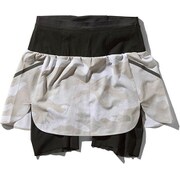 ノベルティフライウェイトレーシングスカート Novelty Flyweight Racing Skirt NBW91974 （WX）ホワイトワックスドカモ Lサイズ [ランニングパンツ レディース]
