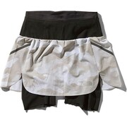 ノベルティフライウェイトレーシングスカート Novelty Flyweight Racing Skirt NBW91974 （WX）ホワイトワックスドカモ Sサイズ [ランニングパンツ レディース]