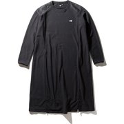 マタニティマイクロフリースワンピース Maternity Micro Fleece One Piece NLM71902 （K)ブラック LXLサイズ [アウトドア フリース レディース]