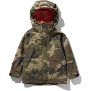 ノベルティースクープジャケット Novelty Scoop Jacket NPJ61902 （WD）ウッドランド2 120 [アウトドア ジャケット＆オーバーパンツ]