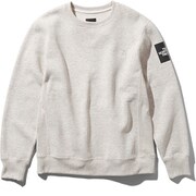 スクエアロゴクルー Square Logo Crew NT61931 （OM）オートミール Mサイズ [アウトドア スウェット メンズ]