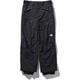 パウダーフローパンツ Powderflo pants NS61906 （K）ブラック XXLサイズ [スキーウェア パンツ ユニセックス]