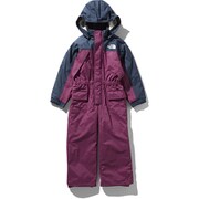 ウォータープルーフワンピース WP Onepiece NSJ61908 （UR）アーバンネイビー×ロックスバリーピンク 120cm [スキーワンピース キッズ]