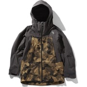 FL エーキャドジャケット FL A-CAD Jacket NSW51916 （RC）ブリティッシュカーキリッジラインカモプリント×ウェザードブラック Mサイズ [スキーウェア ジャケット レディース]