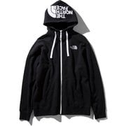リアビューフルジップフーディ Rearview FullZip Hoodie NT11930 （K）ブラック Sサイズ [アウトドア スウェット メンズ]