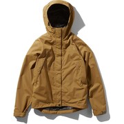 スクープジャケット Scoop Jacket NPW61940 （BK）ブリティッシュカーキ Mサイズ [アウトドア 防水ジャケット レディース]