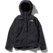 スクープジャケット Scoop Jacket NPW61940 （KW）ブラック×ホワイト Lサイズ [アウトドア 防水ジャケット レディース]