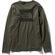ロングスリーブスクエアロゴジャカードティー L/S Square Logo Jacquard Tee NTW61907 （NT）ニュートープ Mサイズ [アウトドア カットソー レディース]