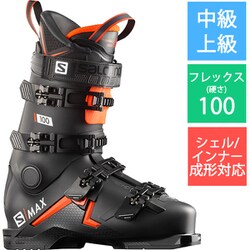 サロモン(salomon) スキーブーツ S/MAX 100 BLACK/Red/White