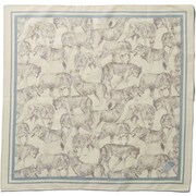 ウルフプリントバンダナ Wolf Print Bandana NN21902 （OW）オフホワイト [アウトドア 小物]