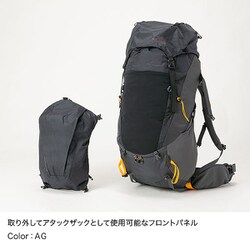 ヨドバシ.com - ザ・ノース・フェイス THE NORTH FACE グリフィン75 Griffin 75 NM61900 （AG） アスファルトグレー LXLサイズ [アウトドア系ザック50L] 通販【全品無料配達】