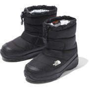 ヌプシブーティーウォータープルーフ K Nuptse Bootie WP NFJ51980 （KK）TNFブラック 17cm [防寒ブーツ キッズ]