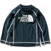 ロングスリーブサンシェードプルオーバー L/S Sunshade Pullover NTJ11941 (UN)アーバンネイビー 140 [アウトドア トップス キッズ]