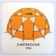 ジオデシックドームステッカー GEODESIC DOME STICKER NN31804 （TM）2メータードーム [アウトドア ロゴステッカー]
