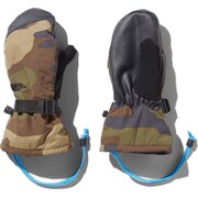 ウォータープルーフスノーミット Kids' WP Snow Mitt NNJ61901 （WD)ウッドランド2 Sサイズ [アウトドア グローブ キッズ]