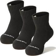 パフォーマンスドライ3Pアンクル Kids Performance DRY 3P Ankle NNJ81908 （K）ブラック JMサイズ [アウトドア ソックス キッズ]